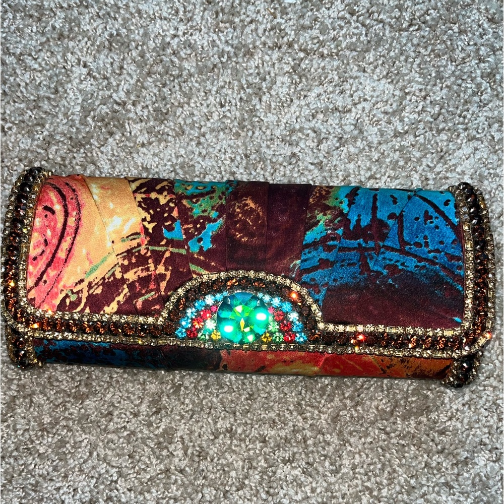 Ash Amaira Crystal Clutch! Original And Unique. One of a kind!